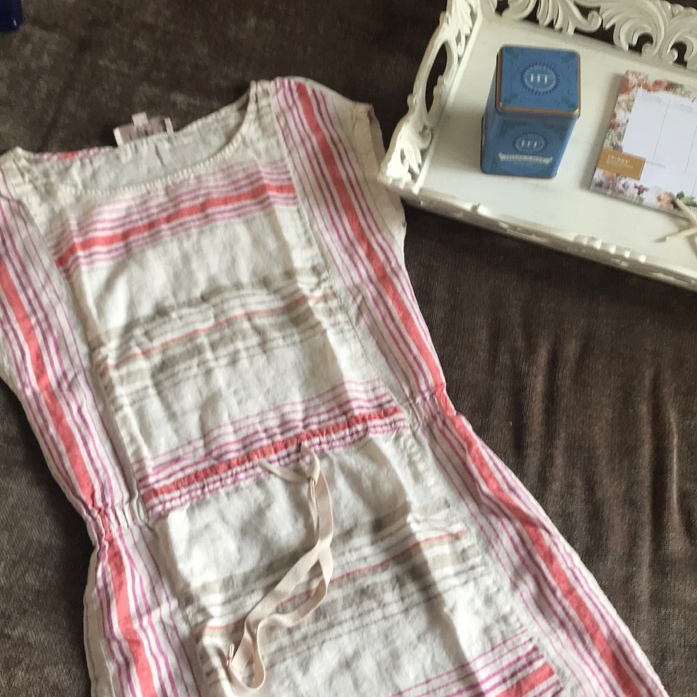 Ann Taylor Loft Linen Cover Up